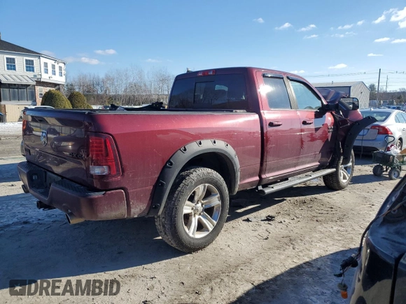 2016 Ram 1500 Sport z VIN 1C6RR7HT5GS230188, wystawiony jako Copart lot #87683885 z przebiegiem Nie podano mil oraz Szkoda całkowita • Salvage title. Historia ofert i sprzedaży dostępna na DreamBid. Obrazek 3.