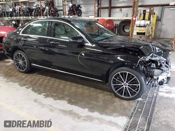 2020 Mercedes-Benz C 300 with VIN WDDWF8EB7LR562663, listed as a IAAI auction lot 41054444 with 36,146 mi miles and . Bid and sale history available at DreamBid. Image 1.