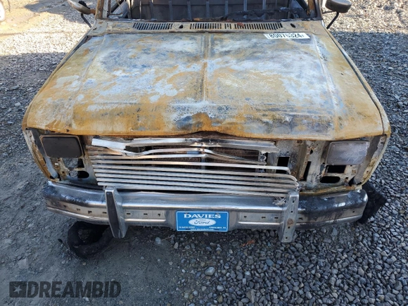 1986 Ford F-150 with VIN 1FTEF14H7GNB46015, listed as a Copart auction lot 80076324 with 0 mi miles and Salvage Title. Bid and sale history available at carsss.com. Image 11.