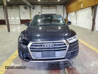 2018 Audi Q5 Premium Plus with VIN WA1BNAFY3J2219015, listed as a Copart auction lot 51166475 with 81,933 mi miles and Salvage Title. Bid and sale history available at carsss.com. Image 5.