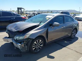 2014 Honda Civic Sedan EX with VIN 19XFB2F84EE082746, listed as a IAAI auction lot 41861197 with 117,332 mi miles. Bid and sale history available at carsss.com. Image 17.