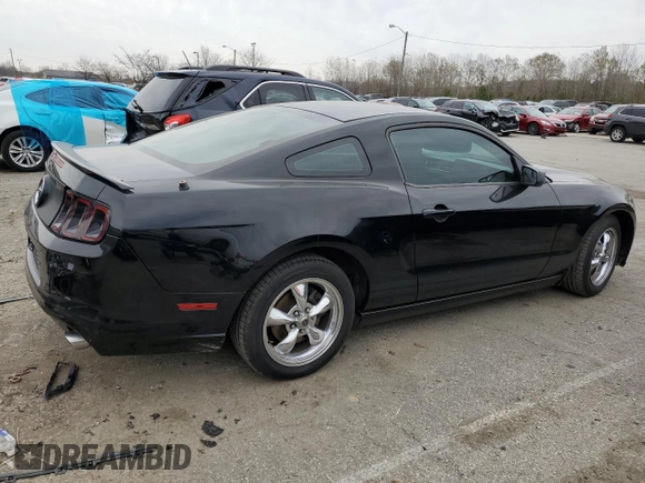 2013 Ford Mustang V6 with VIN 1ZVBP8AM7D5207785, listed as a Copart auction lot 80505444 with 180,901 mi miles and Salvage title. Bid and sale history available at DreamBid. Image 3.