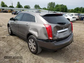 2012 Cadillac SRX Luxury Collection with VIN 3GYFNAE37CS556432, listed as a Copart auction lot 48050322 with 177,598 mi miles and Salvage Title. Bid and sale history available at carsss.com. Image 3.