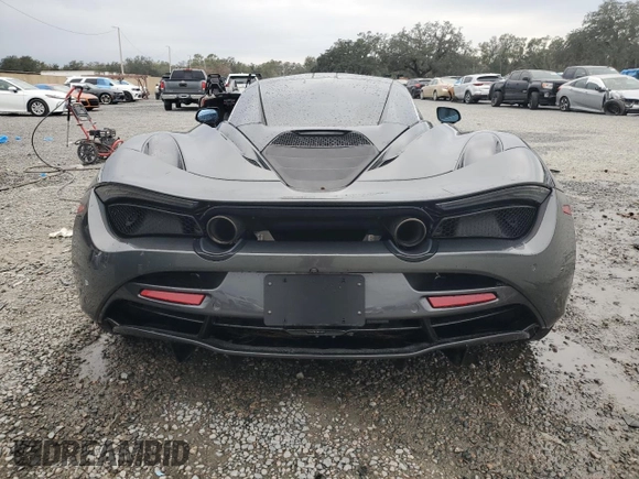 2018 McLaren 720S z VIN SBM14DCA1JW001121, wystawiony jako Copart lot #85629594 z przebiegiem 15 342 mil mil oraz Szkody całkowita. Historia ofert i sprzedaży dostępna na DreamBid. Obrazek 6.