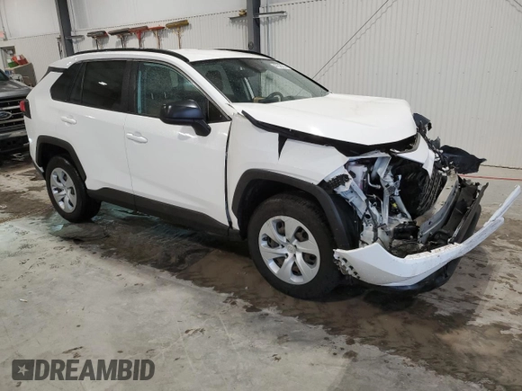 2019 Toyota RAV4 LE with VIN JTMH1RFV5KD501632, listed as a Copart auction lot 47646055 with 64,413 mi miles and Salvage Title. Bid and sale history available at carsss.com. Image 4.
