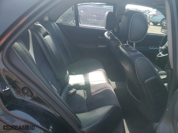 2005 Lexus IS 300 Sport with VIN JTHBD192650095080, listed as a Copart auction lot 42356455 with 220,885 mi miles and Salvage Title. Bid and sale history available at carsss.com. Image 10.