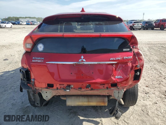 2018 Mitsubishi Eclipse Cross SE z VIN JA4AT5AA6JZ041241, wystawiony jako Copart lot #58379505 z przebiegiem 87 099 mil mil oraz Szkoda całkowita • Salvage title. Historia ofert i sprzedaży dostępna na DreamBid. Obrazek 6.