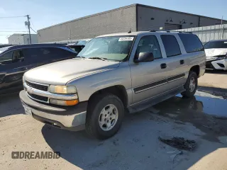 2005 Chevrolet Suburban LT with VIN 3GNEC16Z45G118281, listed as a Copart auction lot 49226105 with 155,731 mi miles and Salvage Title. Bid and sale history available at carsss.com. Image 1.