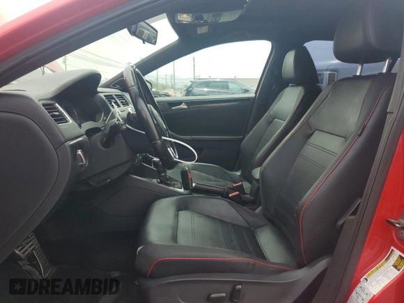 2014 Volkswagen Jetta GLI with VIN 3VW4T7AJ0EM318615, listed as a Copart auction lot 58542385 with 211,879 mi miles and Salvage title. Bid and sale history available at DreamBid. Image 7.