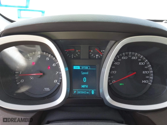 2013 Chevrolet Equinox LT with VIN 2GNFLPE38D6111140, listed as a IAAI auction lot 41850186 with 65,642 mi miles. Bid and sale history available at carsss.com. Image 7.