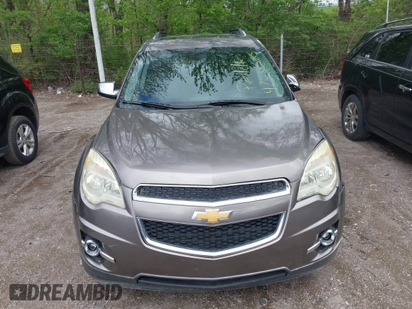 2012 Chevrolet Equinox LTZ with VIN 2GNFLGE55C6289104, listed as a IAAI auction lot 42088565 with 108,936 mi miles. Bid and sale history available at carsss.com. Image 6.