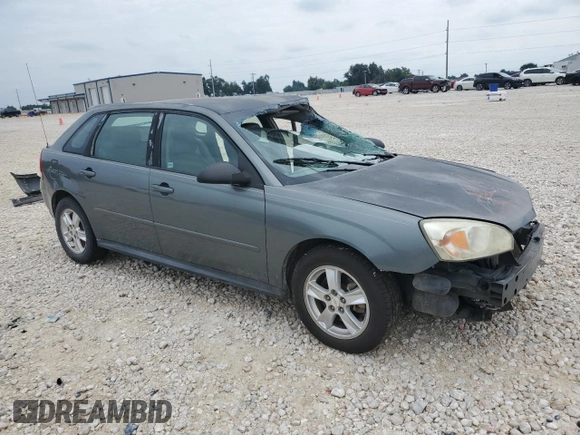 2005 Chevrolet Malibu Maxx LS z VIN 1G1ZT62845F168371, wystawiony jako Copart lot #69974254 z przebiegiem 287 583 mil mil oraz Szkoda całkowita • Salvage title. Historia ofert i sprzedaży dostępna na DreamBid. Obrazek 4.