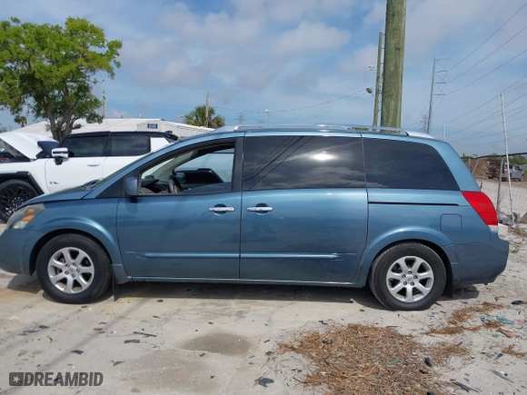2008 Nissan Quest S with VIN 5N1BV28U98N114957, listed as a IAAI auction lot 41884382 with 146,779 mi miles. Bid and sale history available at carsss.com. Image 14.