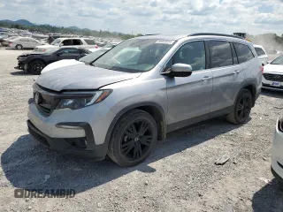 2021 Honda Pilot Special Edition with VIN 5FNYF5H25MB003794, listed as a Copart auction lot 60053014 with 56,787 mi miles and Salvage Title. Bid and sale history available at DreamBid. Image 1.