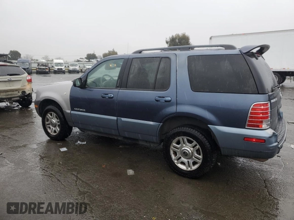 2002 Mercury Mountaineer z VIN 4M2DU66E12ZJ34780, wystawiony jako Copart lot #42529655 z przebiegiem 142 723 mil mil oraz Szkoda całkowita • Salvage title. Historia ofert i sprzedaży dostępna na DreamBid. Obrazek 2.