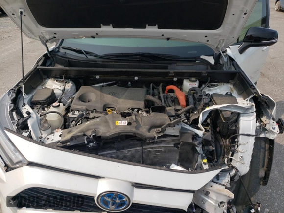 2023 Toyota RAV4 Hybrid XSE with VIN JTME6RFV5PJ034726, listed as a Copart auction lot 59105585 with 35,528 mi miles and Salvage title. Bid and sale history available at DreamBid. Image 12.