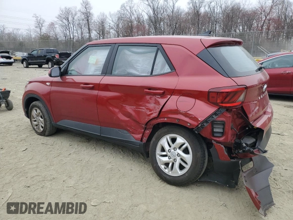 2021 Hyundai Venue SE with VIN KMHRB8A39MU066548, listed as a Copart auction lot 49152605 with 64,568 mi miles and Salvage Title. Bid and sale history available at DreamBid. Image 2.