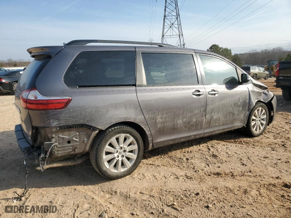 2016 Toyota Sienna XLE with VIN 5TDYK3DC4GS738605, listed as a Copart auction lot 43719005 with 116,614 mi miles and Salvage Title. Bid and sale history available at carsss.com. Image 3.