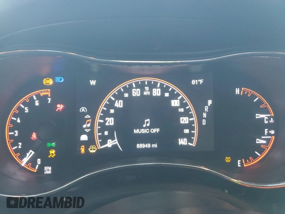 2018 Dodge Durango SXT z VIN 1C4RDHAG1JC329229, wystawiony jako Copart lot #42259735 z przebiegiem 88 949 mil mil oraz Szkoda całkowita • Salvage title. Historia ofert i sprzedaży dostępna na DreamBid. Obrazek 9.