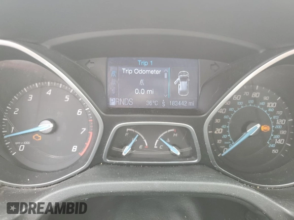 2012 Ford Focus SEL with VIN 1FAHP3H20CL200620, listed as a Copart auction lot 53953285 with 183,442 mi miles and Salvage Title. Bid and sale history available at carsss.com. Image 9.