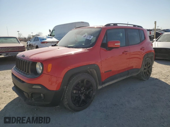 2018 Jeep Renegade Latitude with VIN ZACCJABB3JPG73892, listed as a Copart auction lot 48570715 with 89,097 mi miles and Clean Title. Bid and sale history available at DreamBid. Image 1.