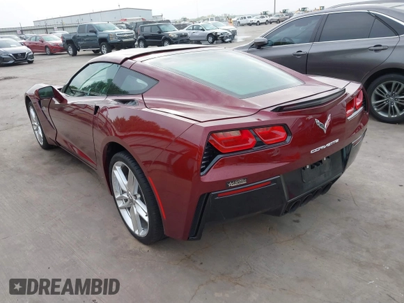 2018 Chevrolet Corvette 2LT z VIN 1G1YC2D76J5105586, wystawiony jako IAAI lot #41869092 z przebiegiem 76 356 mil mil oraz . Historia ofert i sprzedaży dostępna na DreamBid. Obrazek 3.