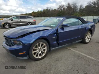 2011 Ford Mustang GT with VIN 1ZVBP8FF2B5158034, listed as a Copart auction lot 73956514 with 140,462 mi miles and Salvage Title. Bid and sale history available at DreamBid. Image 1.