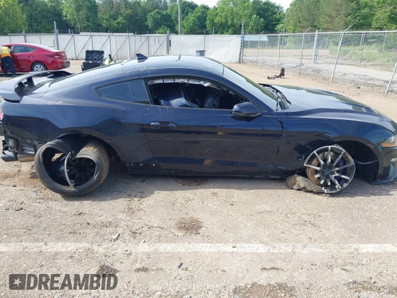 2021 Ford Mustang GT with VIN 1FA6P8CF0M5136535, listed as a IAAI auction lot 42213751 with 35,657 mi miles and . Bid and sale history available at DreamBid. Image 6.
