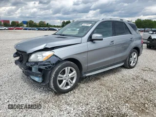 2012 Mercedes-Benz M 350 with VIN 4JGDA5HB3CA042979, listed as a Copart auction lot 58370905 with 100,287 mi miles and Salvage title. Bid and sale history available at DreamBid. Image 1.