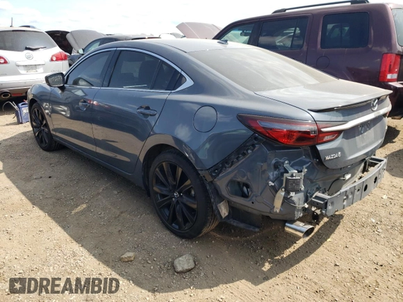 2021 Mazda 6 Grand Touring Reserve with VIN JM1GL1WY4M1616390, listed as a Copart auction lot 68140444 with 21,674 mi miles and Salvage Title. Bid and sale history available at DreamBid. Image 2.