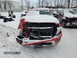 2024 Nissan Titan Pro-4X with VIN 1N6AA1ED6RN101155, listed as a Copart auction lot 41508525 with 16,622 mi miles and Salvage title. Bid and sale history available at DreamBid. Image 5.