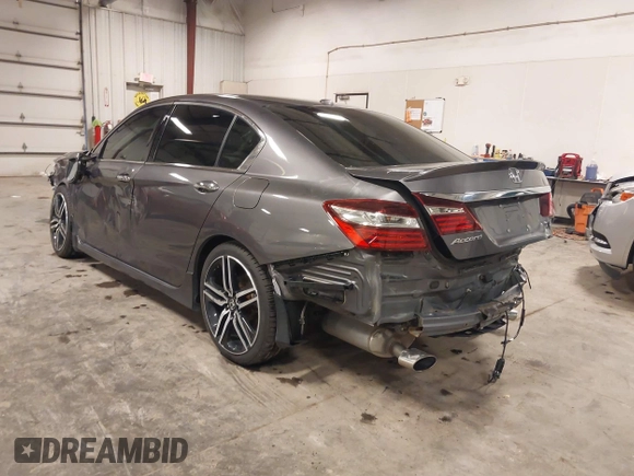 2016 Honda Accord Touring with VIN 1HGCR3F92GA029435, listed as a IAAI auction lot 42180794 with 132,658 mi miles and . Bid and sale history available at DreamBid. Image 3.