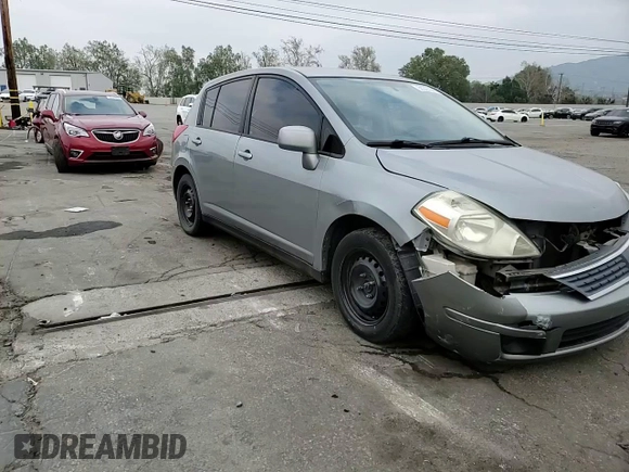 2007 Nissan Versa 1.8 S with VIN 3N1BC13E47L357890, listed as a Copart auction lot 50327045 with 188,445 mi miles and Salvage Title. Bid and sale history available at carsss.com. Image 11.