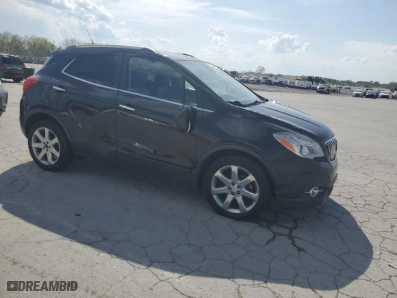 2014 Buick Encore Leather with VIN KL4CJCSB9EB591249, listed as a Copart auction lot 52566875 with 155,367 mi miles and Clean Title. Bid and sale history available at carsss.com. Image 4.