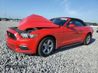 2015 Ford Mustang V6 with VIN 1FATP8EM1F5380437, listed as a Copart auction lot 57771705 with 78,708 mi miles and Salvage title. Bid and sale history available at DreamBid. Image 1.