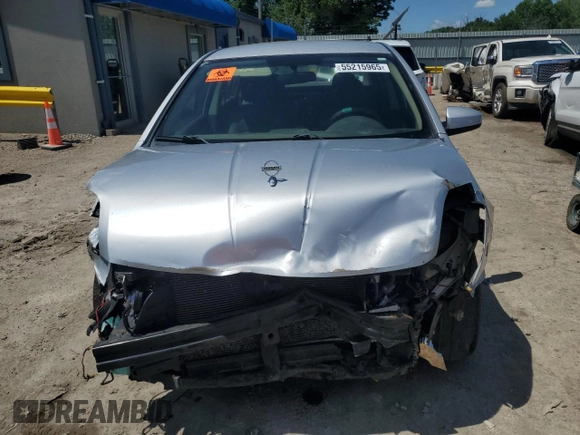 2012 Nissan Sentra S with VIN 3N1AB6AP0CL672342, listed as a Copart auction lot 55215965 with Not provided miles and Salvage title. Bid and sale history available at DreamBid. Image 5.