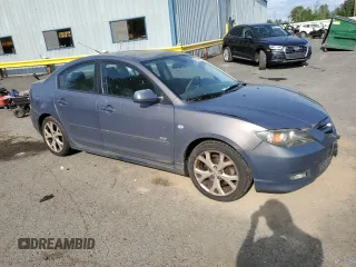 2009 Mazda 3 S Grand Touring with VIN JM1BK324791209943, listed as a Copart auction lot 55079665 with 84,494 mi miles and Salvage title. Bid and sale history available at DreamBid. Image 4.
