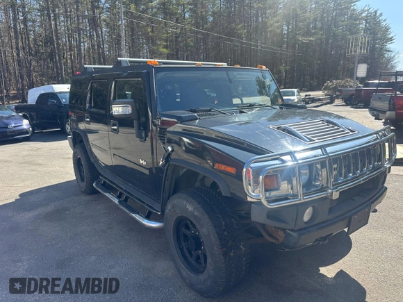 2007 Hummer H2 SUV z VIN 5GRGN23U47H100882, wystawiony jako Copart lot #53737005 z przebiegiem 197 351 mil mil oraz Czysty tytuł • Clean title. Historia ofert i sprzedaży dostępna na DreamBid. Obrazek 1.