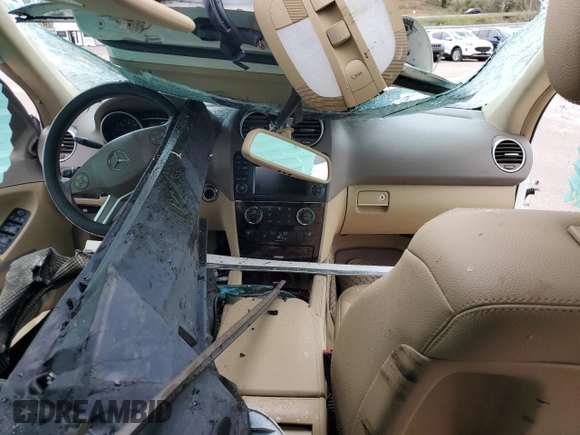 2011 Mercedes-Benz M 350 with VIN 4JGBB8GB9BA739045, listed as a Copart auction lot 50986645 with Not Provided miles and Salvage Title. Bid and sale history available at DreamBid. Image 8.