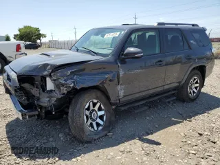 2024 Toyota 4Runner TRD Off Road with VIN JTERU5JR6R6235661, listed as a Copart auction lot 62511315 with 9,642 mi miles and Salvage title. Bid and sale history available at DreamBid. Image 1.
