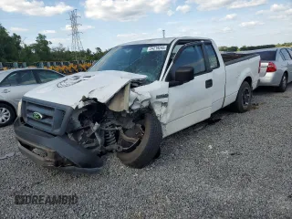 2007 Ford F-150 STX with VIN 1FTRX12W47FA29552, listed as a Copart auction lot 54219245 with Not provided miles and Salvage title. Bid and sale history available at DreamBid. Image 1.
