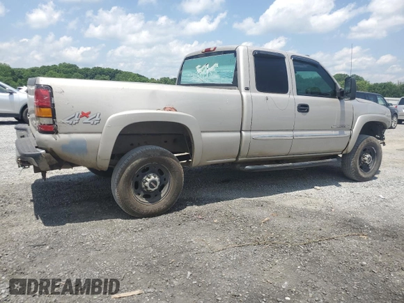2005 GMC Sierra 2500HD SLT with VIN 1GTHK29U95E103121, listed as a Copart auction lot 57219545 with Not provided miles and Salvage title. Bid and sale history available at DreamBid. Image 3.