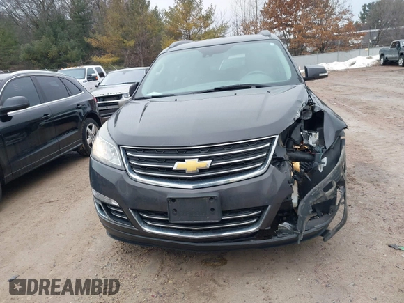 2015 Chevrolet Traverse LTZ with VIN 1GNKVJKD5FJ341677, listed as a IAAI auction lot 41632340 with 173,711 mi miles and . Bid and sale history available at DreamBid. Image 12.