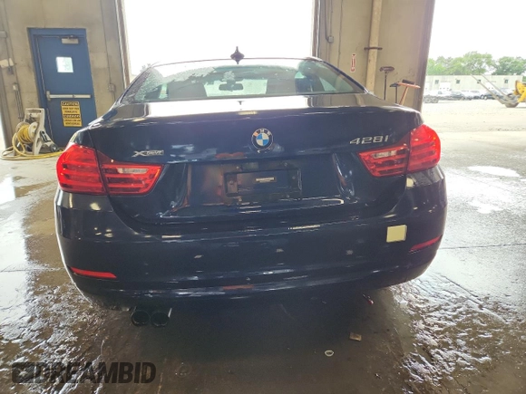 2015 BMW 4 Series 428i xDrive with VIN WBA3N5C59FK198767, listed as a Copart auction lot 64498675 with 99,271 mi miles and Clean title. Bid and sale history available at DreamBid. Image 6.