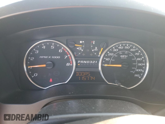 2012 GMC Canyon SLE2 with VIN 1GTH6PFE3C8119177, listed as a Copart auction lot 42168405 with 115,774 mi miles and Salvage title. Bid and sale history available at DreamBid. Image 9.