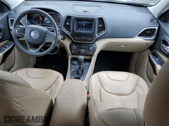 2019 Jeep Cherokee Latitude with VIN 1C4PJMCX6KD288419, listed as a Copart auction lot 54696644 with 45,559 mi miles and Clean Title. Bid and sale history available at carsss.com. Image 8.
