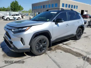 2023 Toyota RAV4 Hybrid XSE with VIN JTME6RFV3PD543597, listed as a Copart auction lot 56715555 with 33,092 mi miles and Salvage title. Bid and sale history available at DreamBid. Image 1.