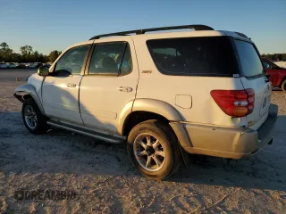 2003 Toyota Sequoia SR5 with VIN 5TDZT34A03S142885, listed as a Copart auction lot 81837774 with 194,352 mi miles and Salvage Title. Bid and sale history available at DreamBid. Image 2.