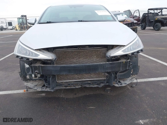2019 Hyundai Elantra Preferred with VIN KMHD84LF7KU773329, listed as a IAAI auction lot 41434350 with 63,484 mi miles. Bid and sale history available at carsss.com. Image 18.