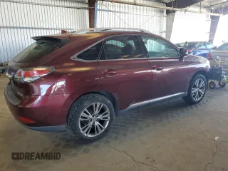 2014 Lexus RX 350 with VIN 2T2ZK1BA4EC133835, listed as a Copart auction lot 63265485 with 268,279 mi miles and Salvage title. Bid and sale history available at DreamBid. Image 3.